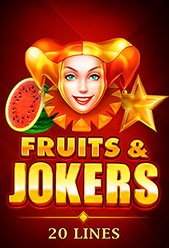 Fruits & Jokers: 20 lines